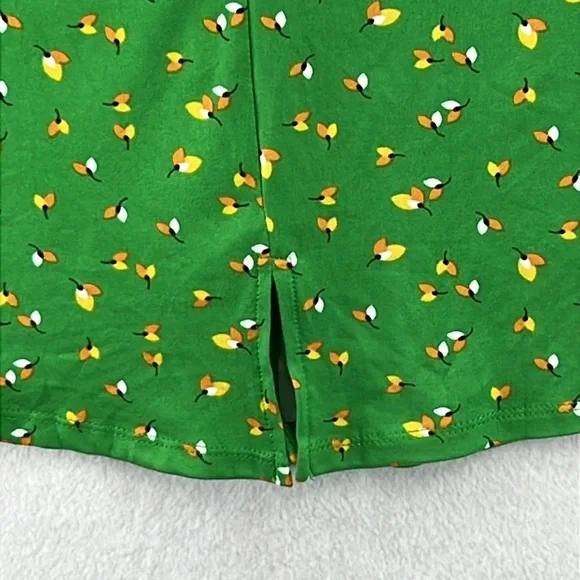 Papermoon (Stitch Fix) Women’s Top/Blouse Sz L Green V-neck Button Front NWOT - Picture 7 of 10